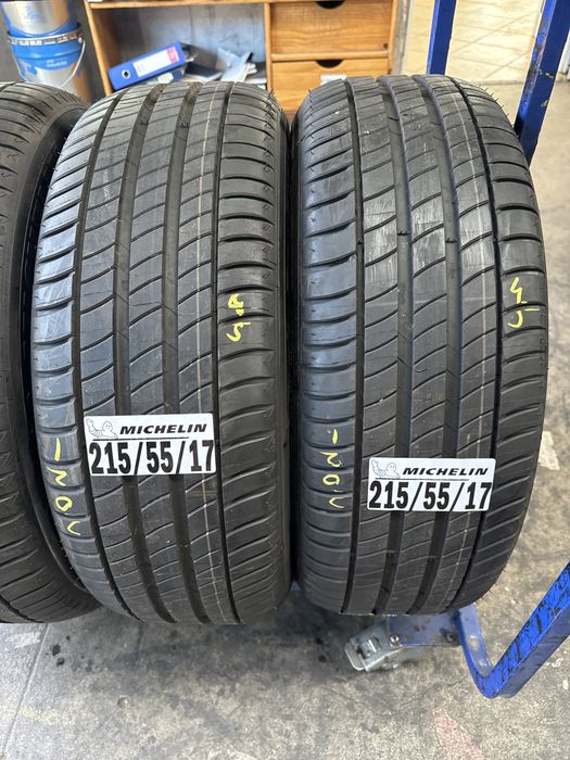 215/55/17 Michelin Primacy 3  noii94W