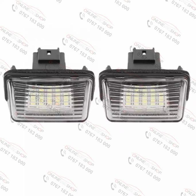 Set lampi LED numar CITROEN C3 C4, C5, C6,Picasso, Saxo, Xsara