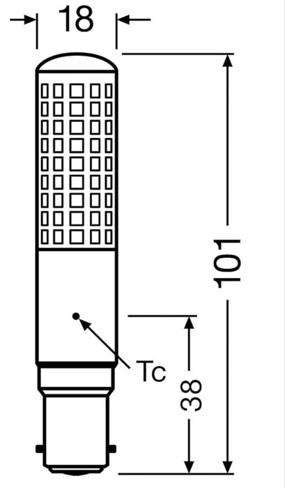 Lampă LED Slim cu reglare intensitate OSRAM - Alb cald (2700K), 75W