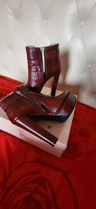 Geanta mare piele naturala, geanta mica piele naturala , ghete Musette