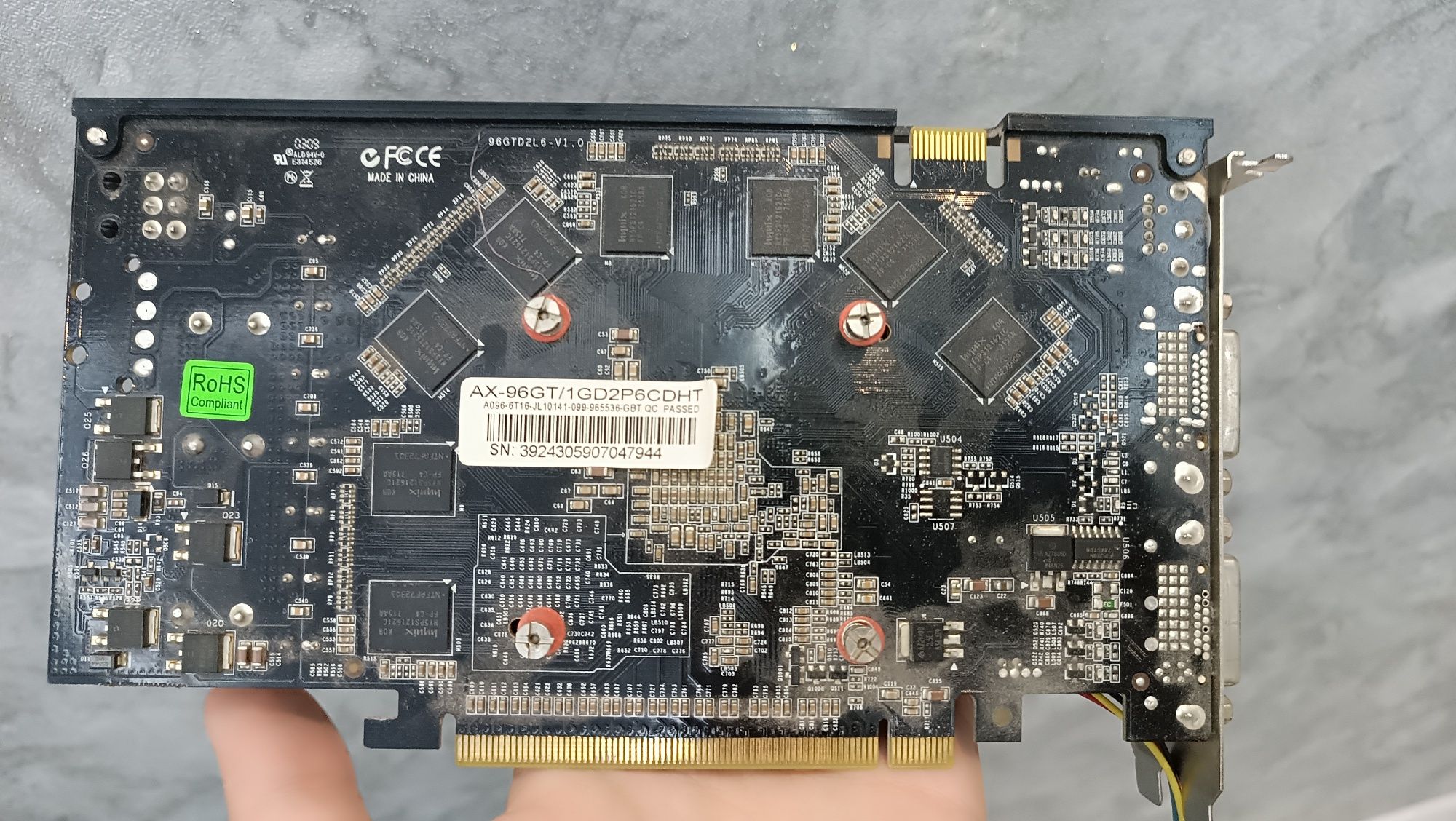 NVIDIA GeForce 9600 GT: 50 у.е. - Комплектующие Келес на Olx