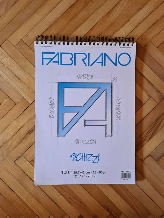 bloc de desen Fabriano