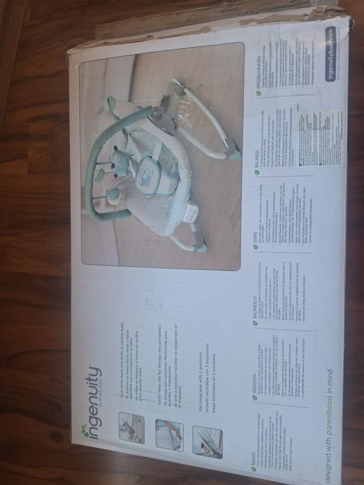 Детска електрическа люлка шезлонг Ingenuity