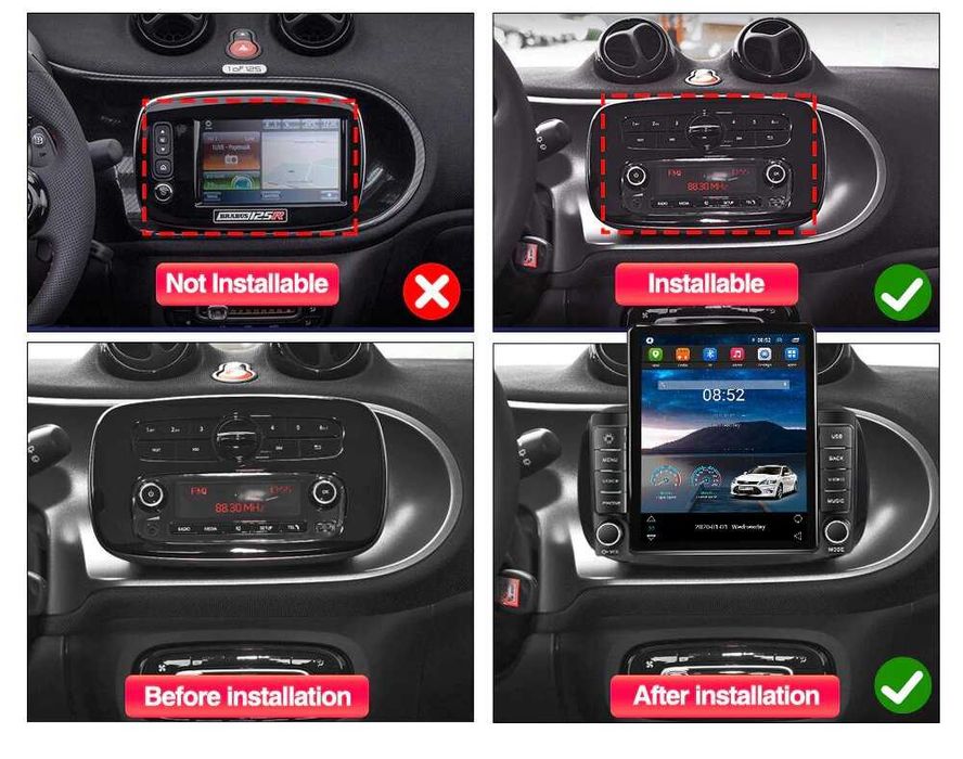 Navigatie Smart din 2015 - 2020 Ecran TESLA 9.7 inch 4GB RAM