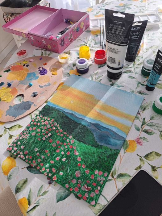 Meditatii pictura si desen pentru prescolari si elevi