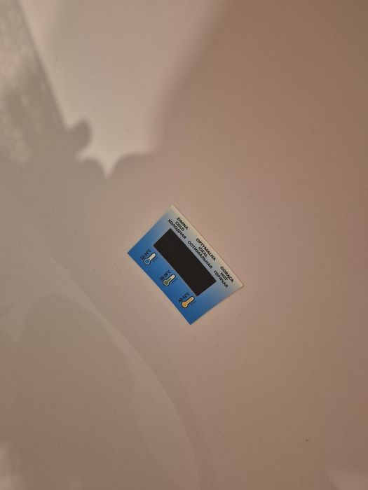 Детская ванночка с термометром и сливом