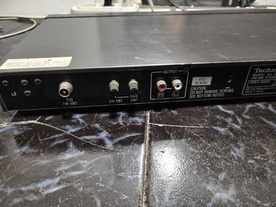 Tuner FM - AM japonez Technics