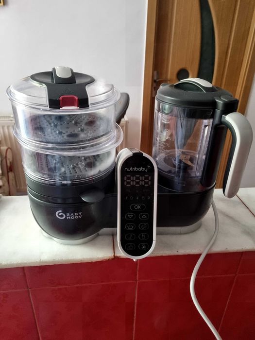 Robot de gatit pentru bebelusi Babymoov Nutribaby multifunctional