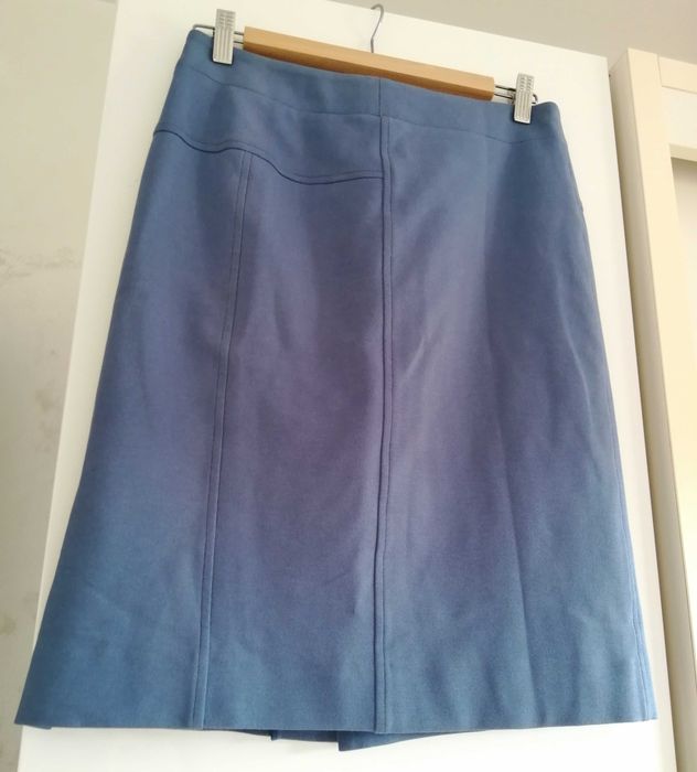 Fusta TARA JARMON eleganta office masura 38 business casual blue