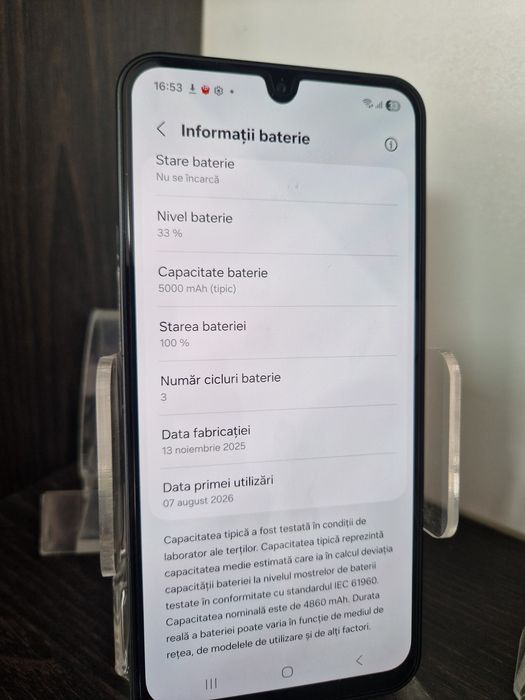 Magazin cu rate nou resigilat  Samsung A17 5G 128GB 4GB 24 luni garantie