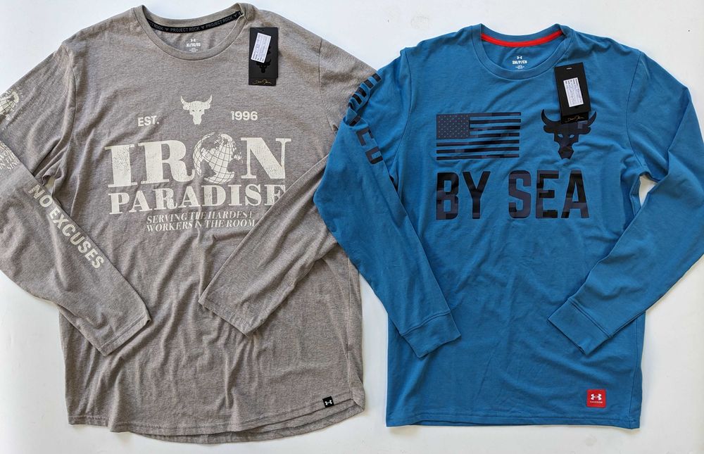 Under Armour Project Rock Respect  мъжки тениски 2 модела от Сащ