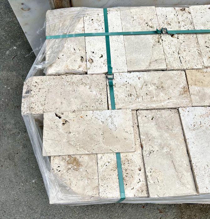 SUPER PROMOTIE!! Travertin 15 x 30 cm antichizat Rustic