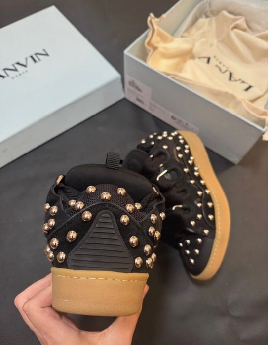 Lanvin curb sneakers