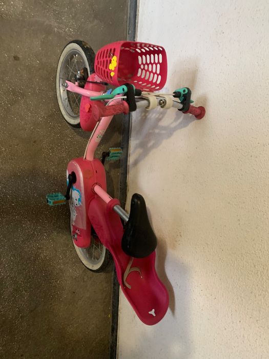 Vand bicicleta fetite 3-6ani, marca BTWIN Unicorn500