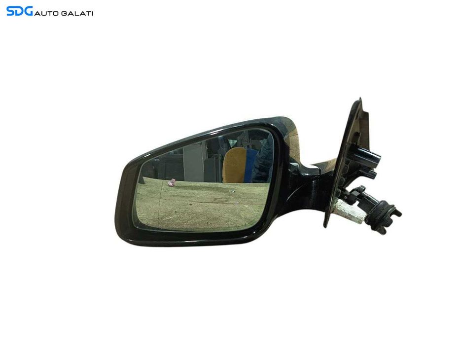 Oglinda Electrica Stanga cu Pliere Rabatare BMW Seria 5 F10 2009 - 2014 Culoare 300 Alpinweiss [C5266]