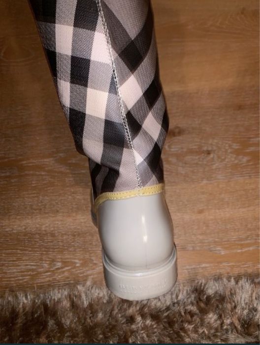 Cizme cauciuc dama Burberry