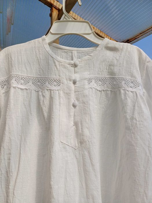 Дамска кенарена дълга риза