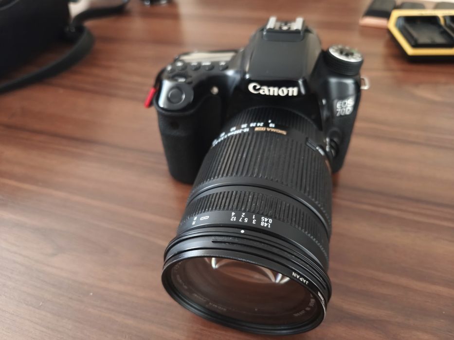 Canon 70d+sigma  18-250mm  /3,5-6,3 dc os hsm