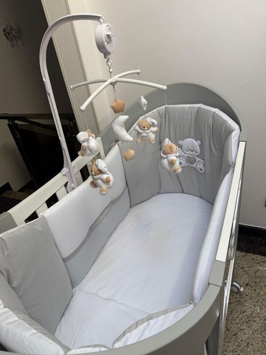 Patut bebelusi copii italbaby oval jolie colectia trendy