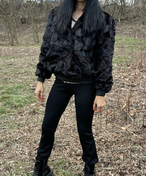 Къс бомбер от норка