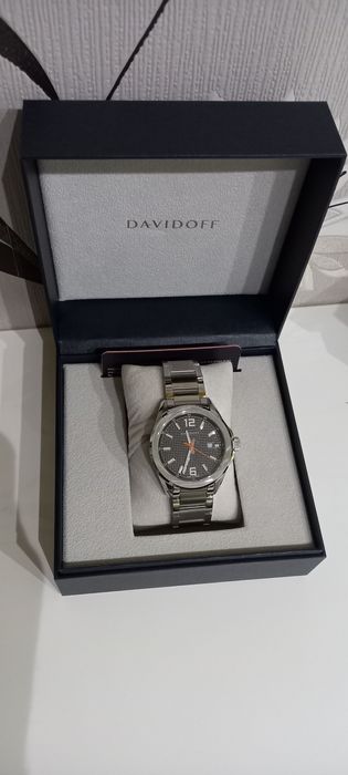 Ceas Davidoff Essentials NO.3,Black