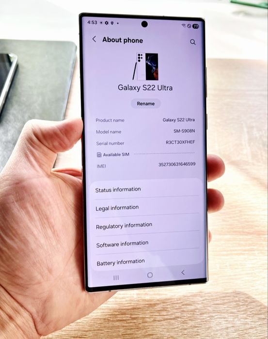 Samsung 22 ultra