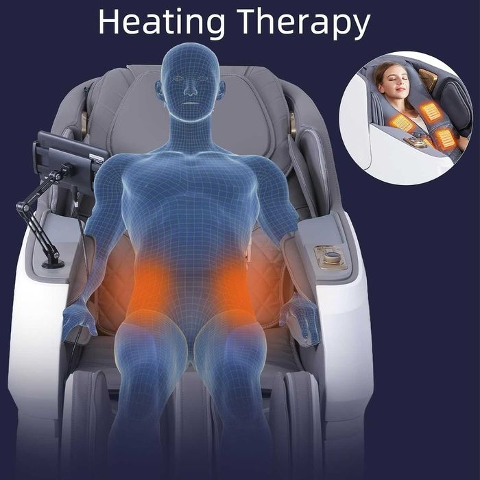 Scaun masaj Premium 4D AI Full Body Cu Incalzire Zero Gravity