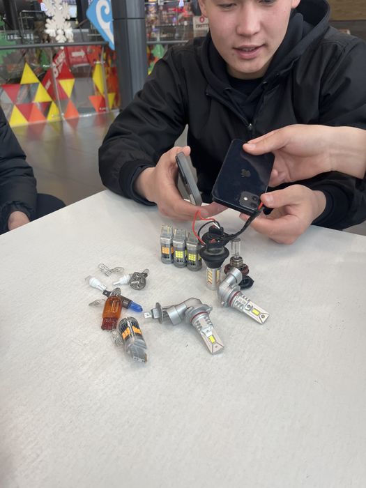 Лед машинаға новый бу бәрі бар