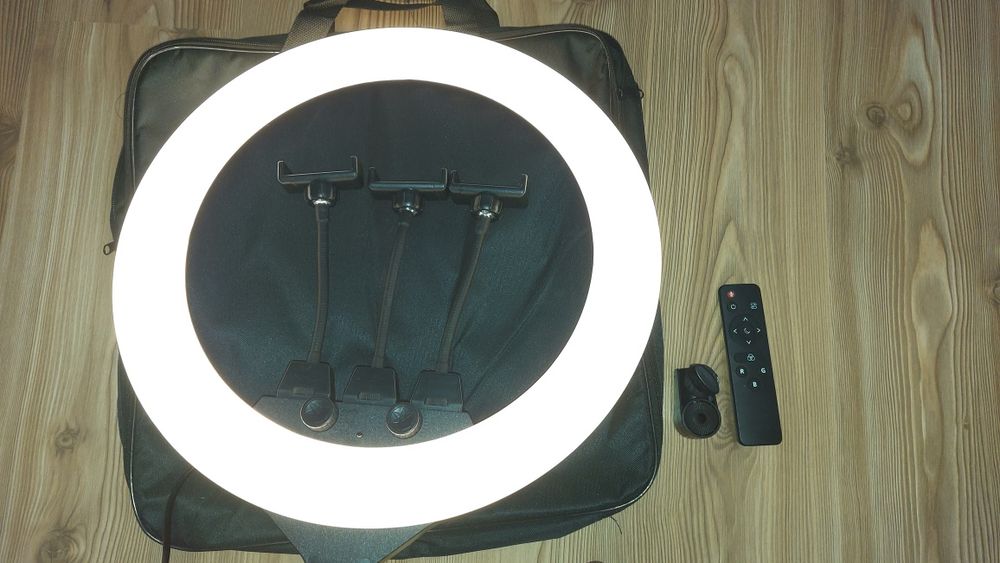 Lampa LED color Ring Light mare color ZB-456 RGB