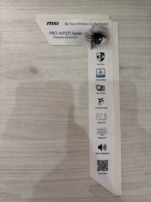 Монитор MSI pro MP271