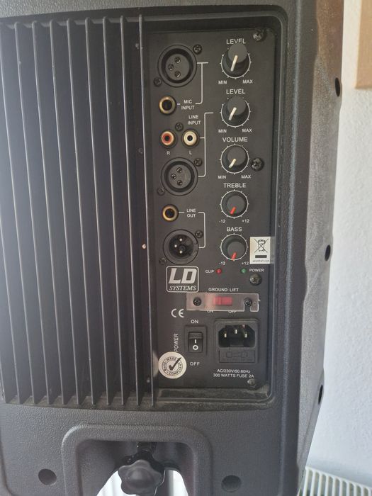 Boxa activa Ld systems original+stativ nou