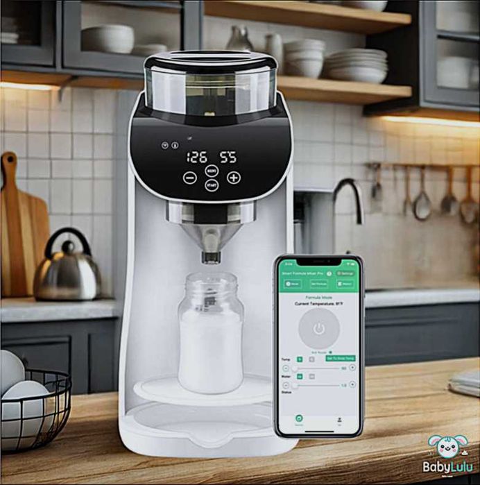 Espressor inteligent pentru lapte praf – soluția ideală pentru părinți