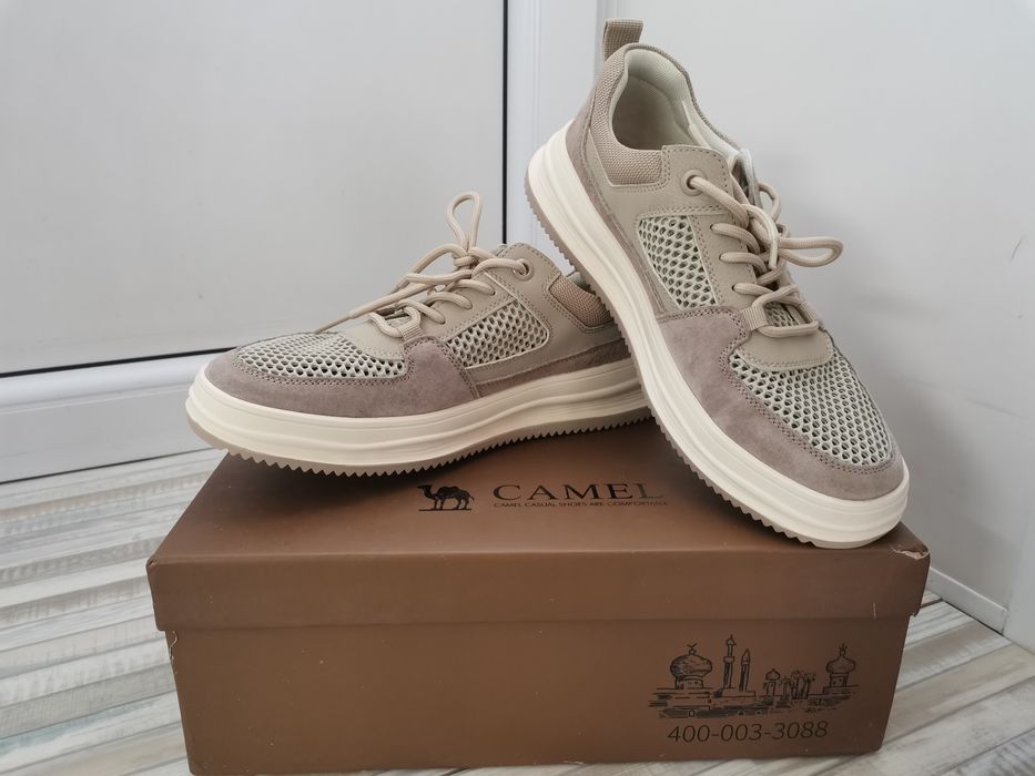 Мокасины мужские летние Camel