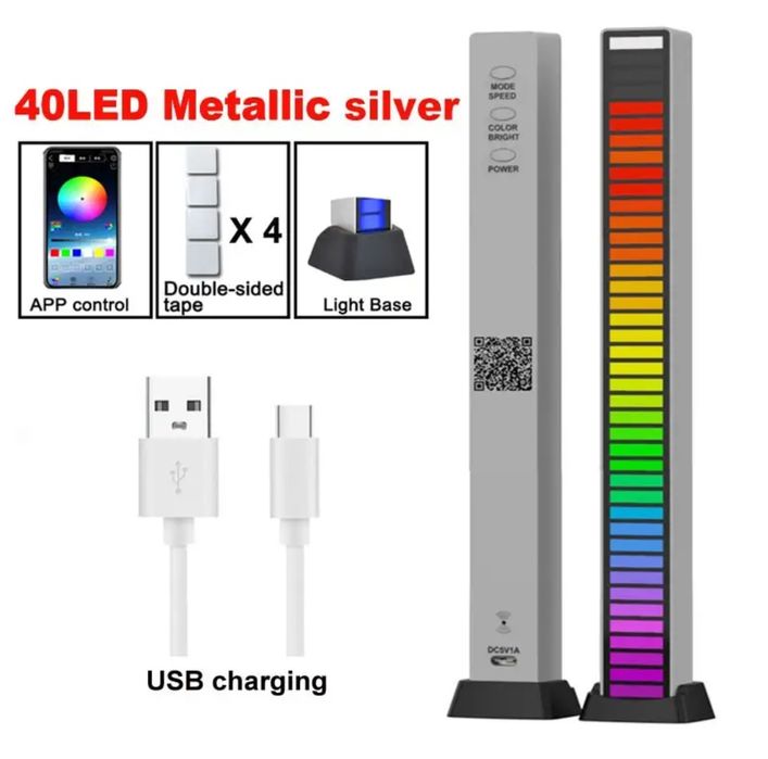 Led svetamuzika palka. RGB.