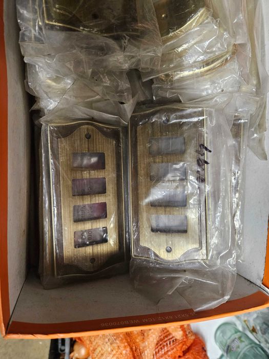 Rama Bronz intrerupator modular duble , triple , 4 , 5 pozitii italy