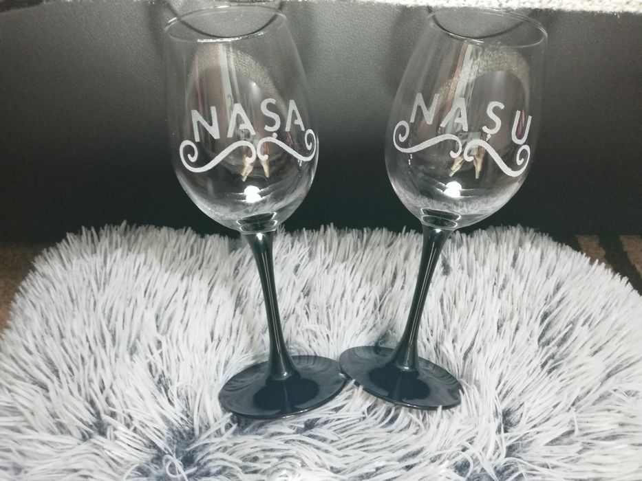 Set 2 pahare personalizate