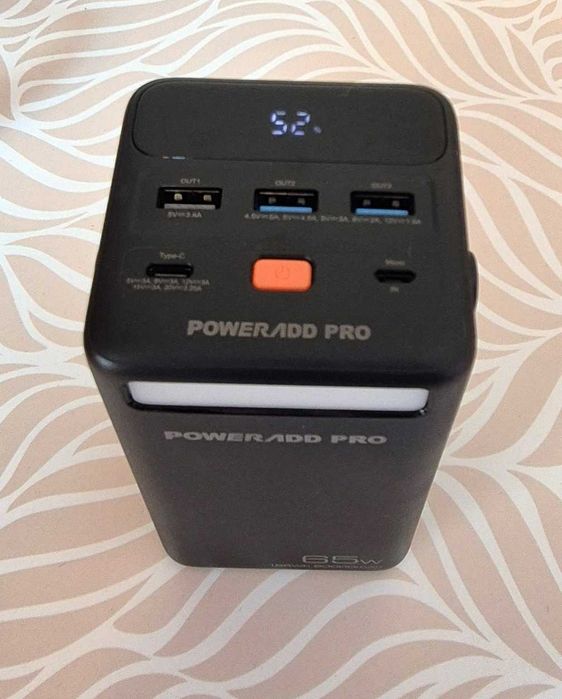 Мощна външна батерия Poweradd Pro 50000mAh – 65W PD