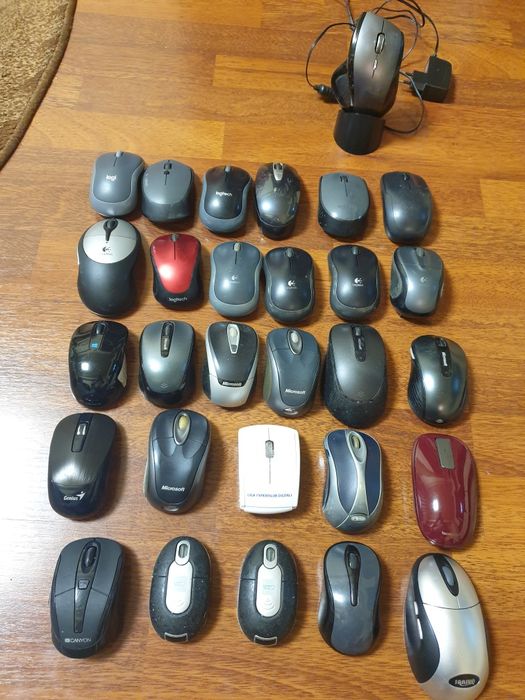 Mouse wireless Logitech Microsoft