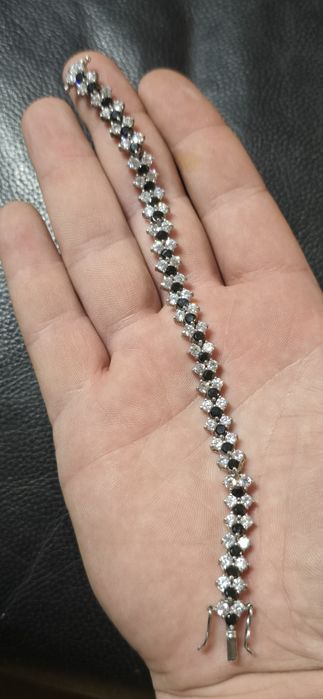 Brățară tenis argint