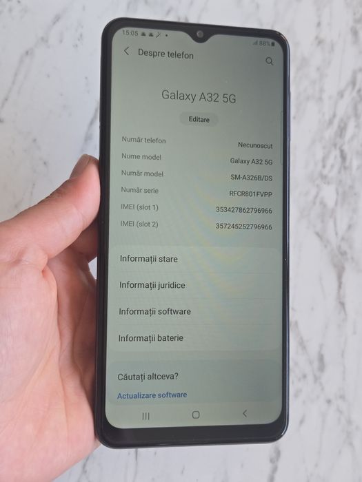 Vand/schimb Samsung A32 5G 64gb