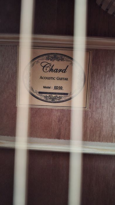 Акустическая гитара Chard новый