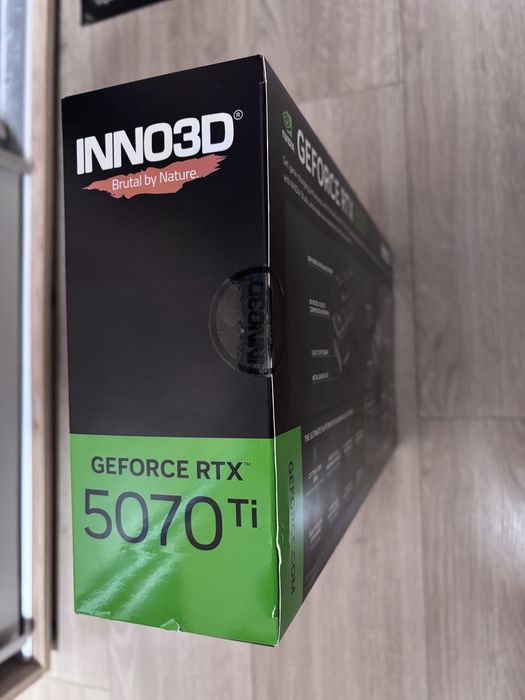 Inno3D RTX 5070Ti X3 OC 16GB | Неразпечатана с гаранция