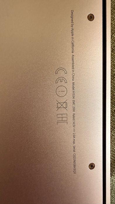MacBook retina a1534 rose за части