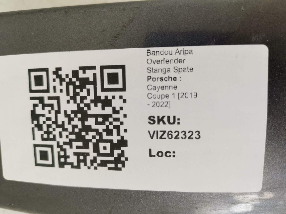 Порше Кайен Купе / Porsche Cayenne Coupe 1 [Ляв заден надколесен разши