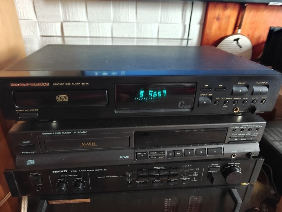 Marantz cd  46   cd player de top, telecomanda