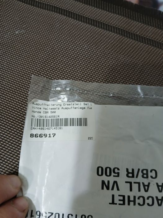 Suport de evacuare (tobă) Honda CBR 500