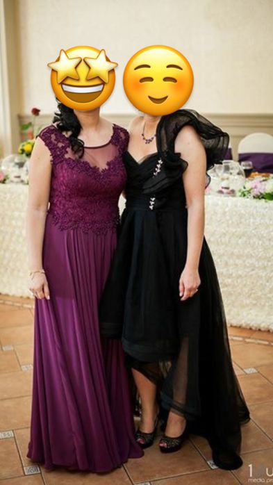 Rochie eleganta cu trena 36-38 M