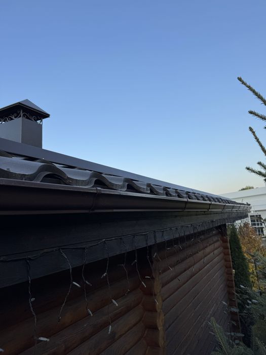 Водостоки снегозадержатили.