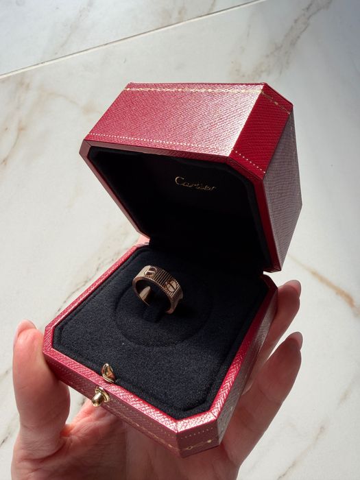 Пръстен Cartier love unlimited ring rose gold