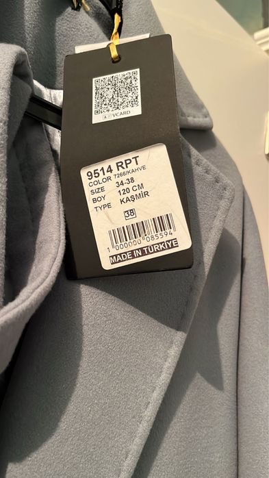 Новый турецкий пальто